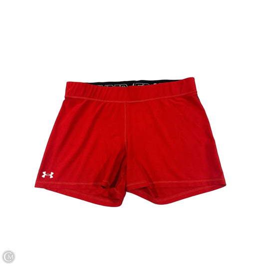 Athletic Shorts By Under Armour In Red, Size: 2x