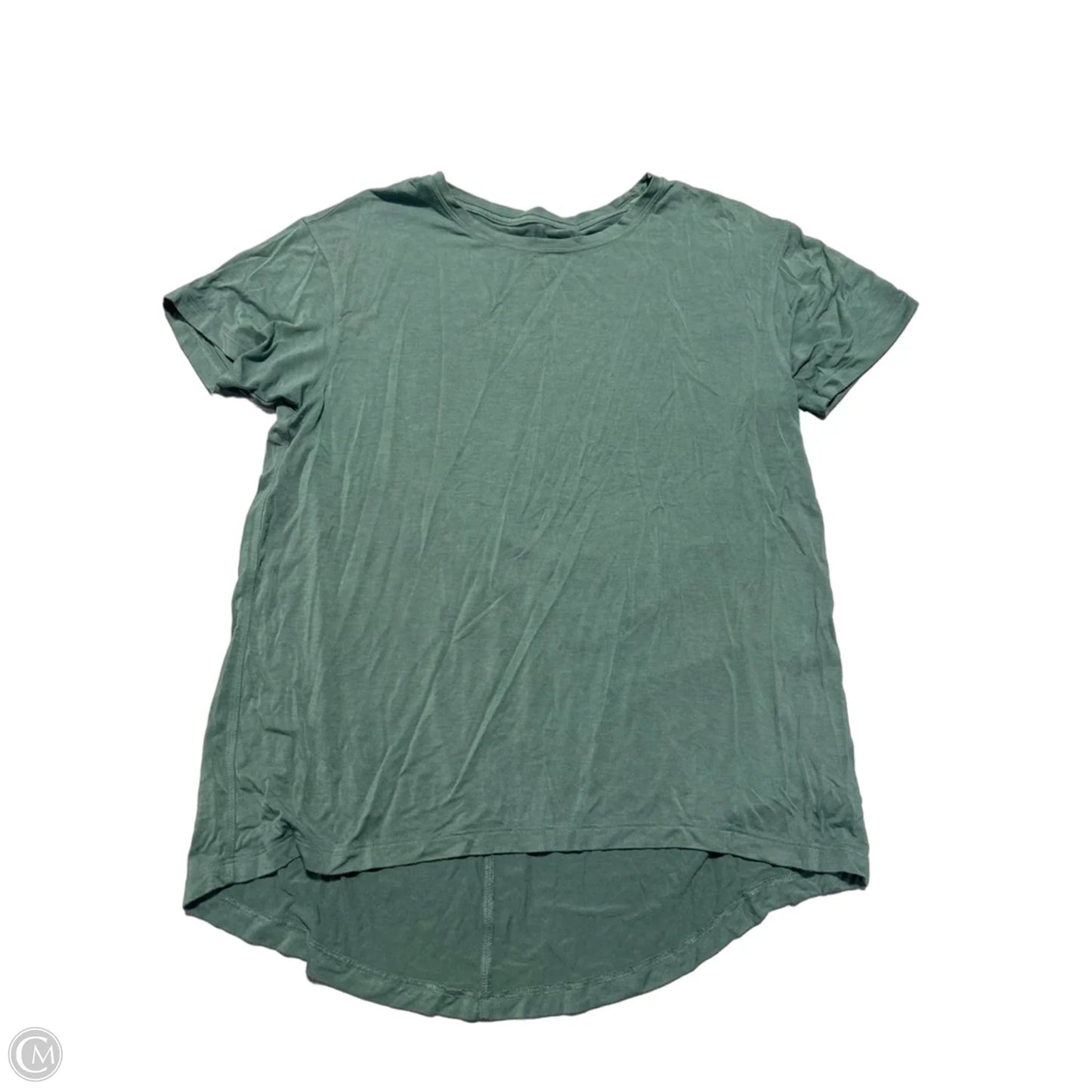Top Short Sleeve By American Eagle In Green, Size: Xs