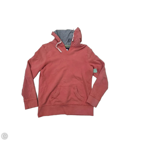 Sweatshirt Hoodie By Boden In Coral, Size: M