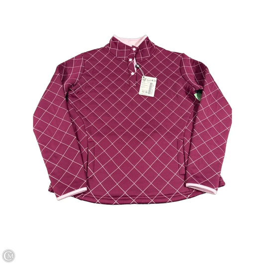 Athletic Jacket By Cme In Purple, Size: M