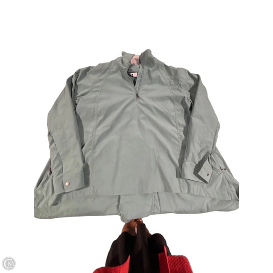 Athletic Jacket By Athleta In Green, Size: M