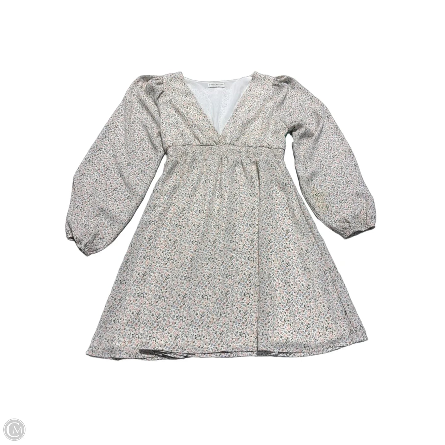 Dress Casual Short By Paper Crane In Floral Print, Size: S