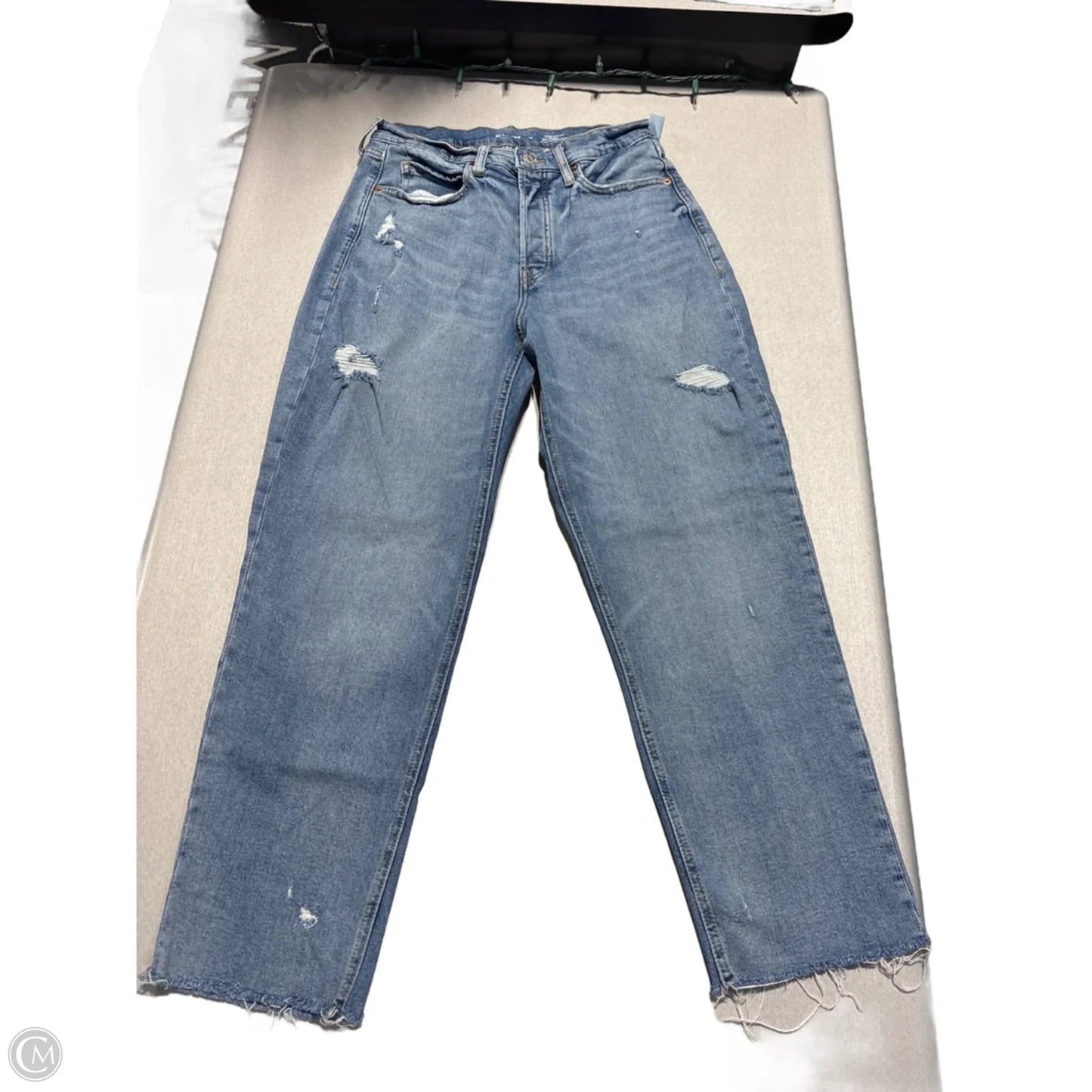 Jeans Straight By Old Navy In Blue, Size: 10