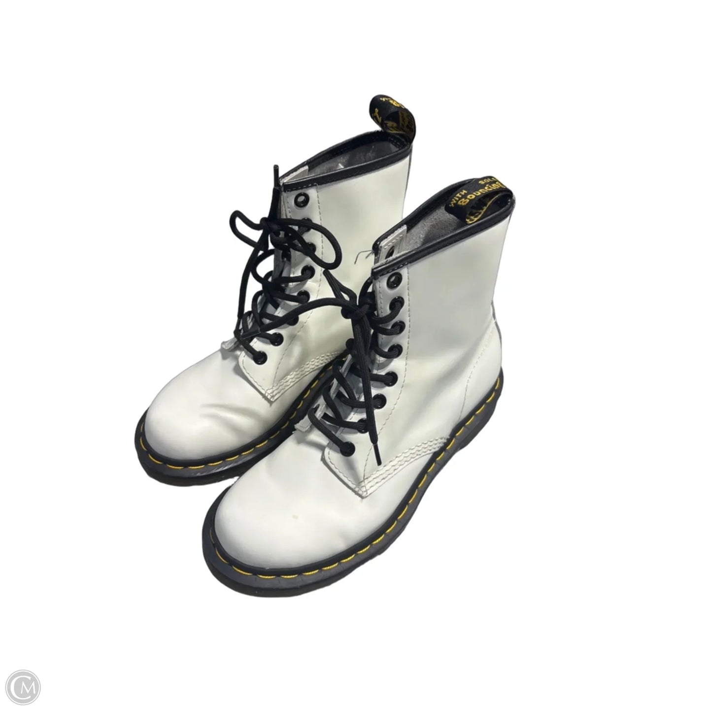 Boots Ankle Flats By Dr Martens In White, Size: 7