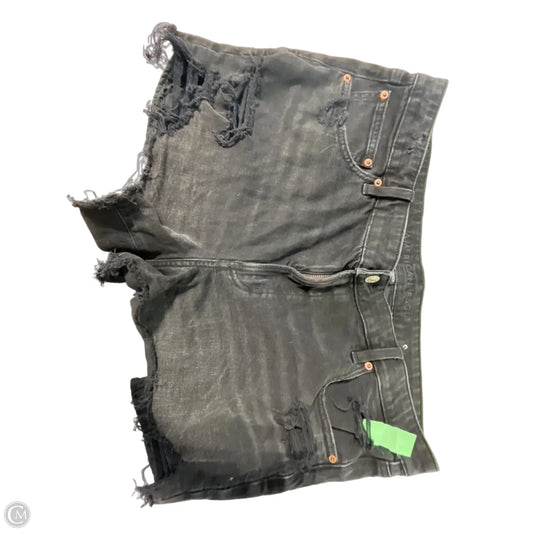 Shorts By American Eagle In Black, Size: 18