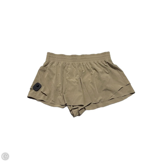 Athletic Shorts By Lululemon In Tan, Size: 16