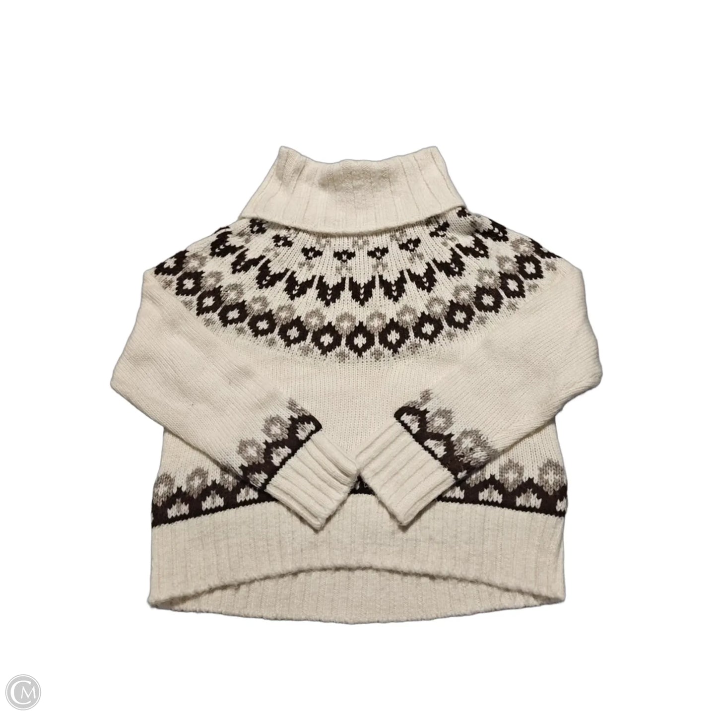 Sweater By Loft In Cream, Size: Xs