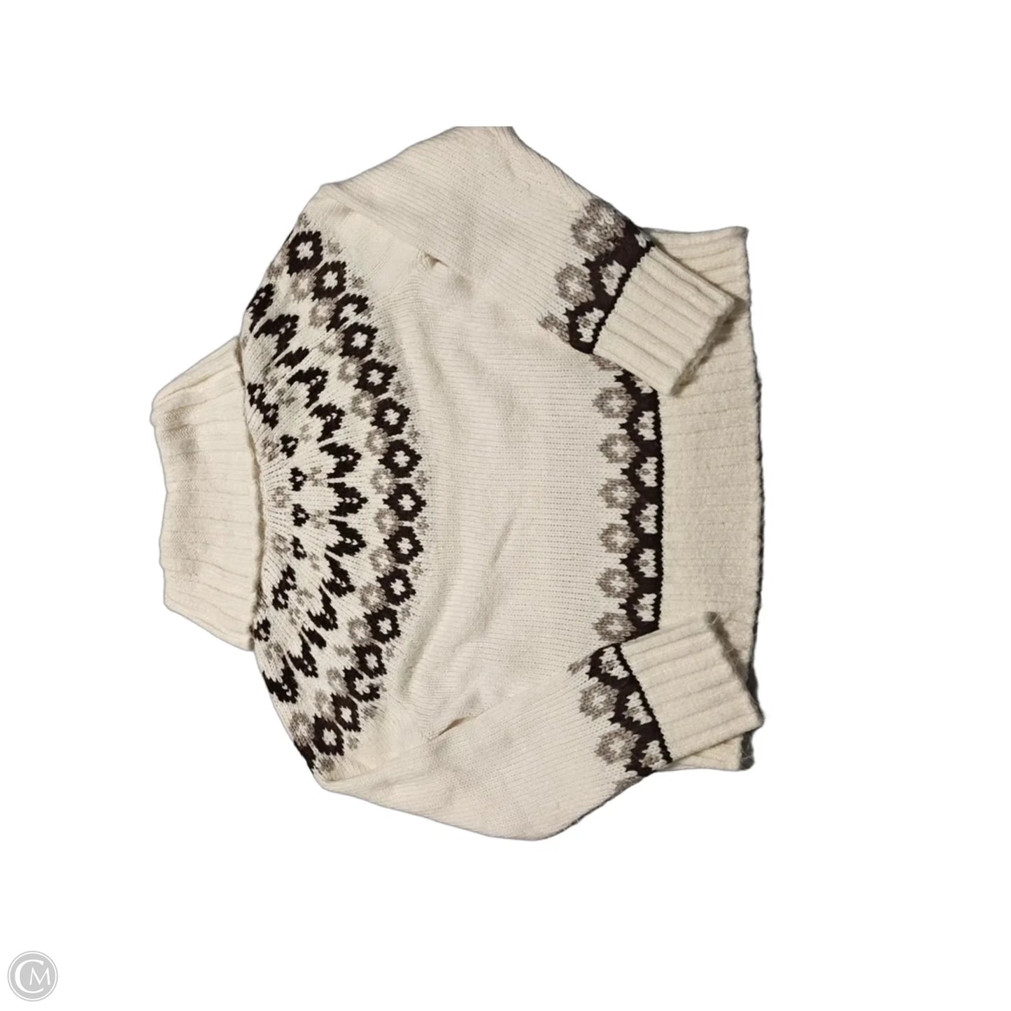 Sweater By Loft In Cream, Size: Xs