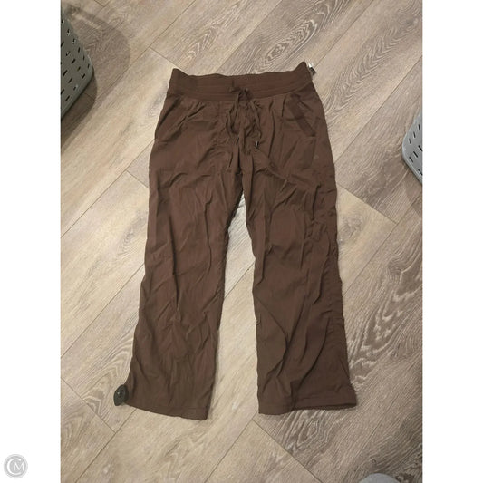 Athletic Pants By Lululemon In Brown, Size: 12