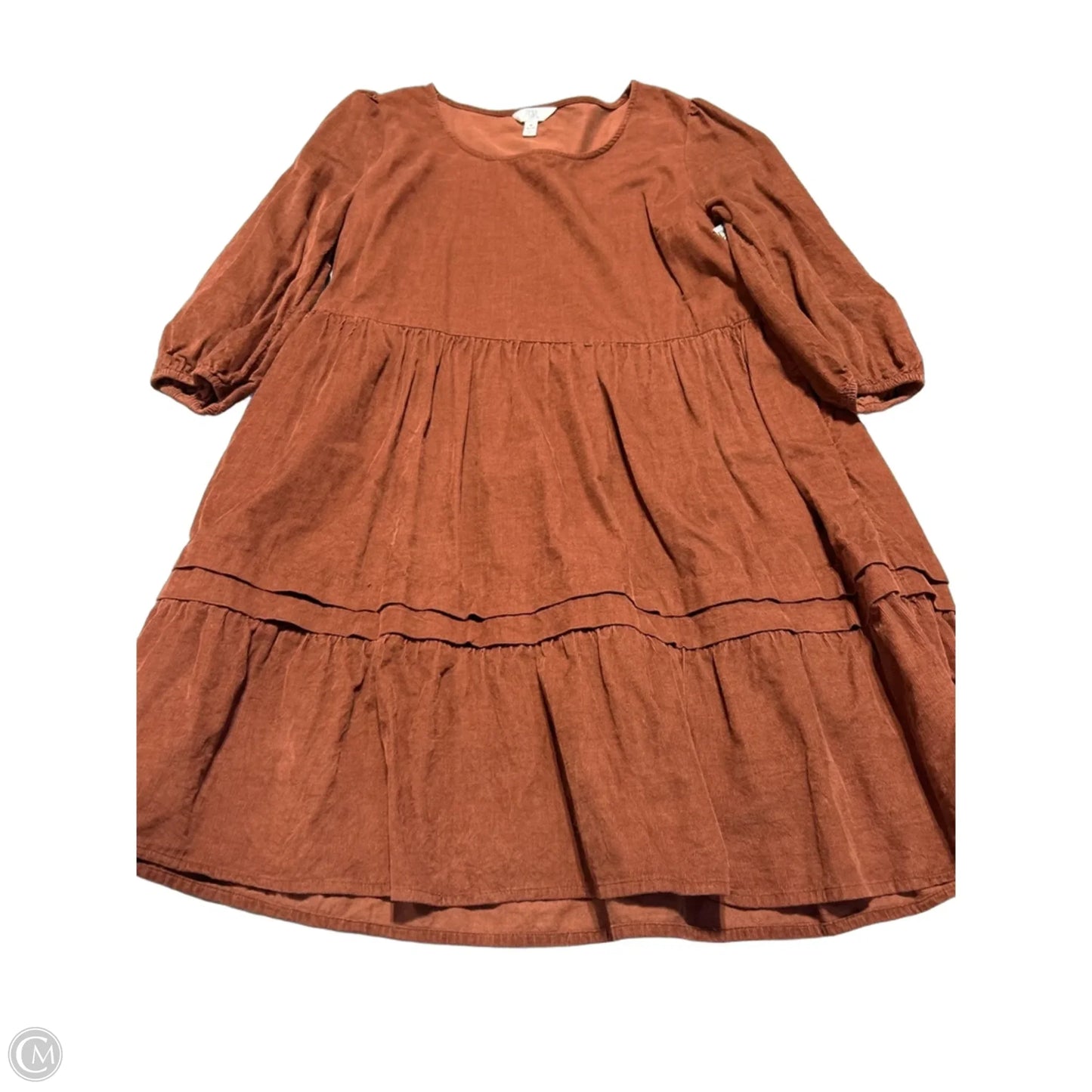 Dress Casual Short By Time And Tru In Brown, Size: M