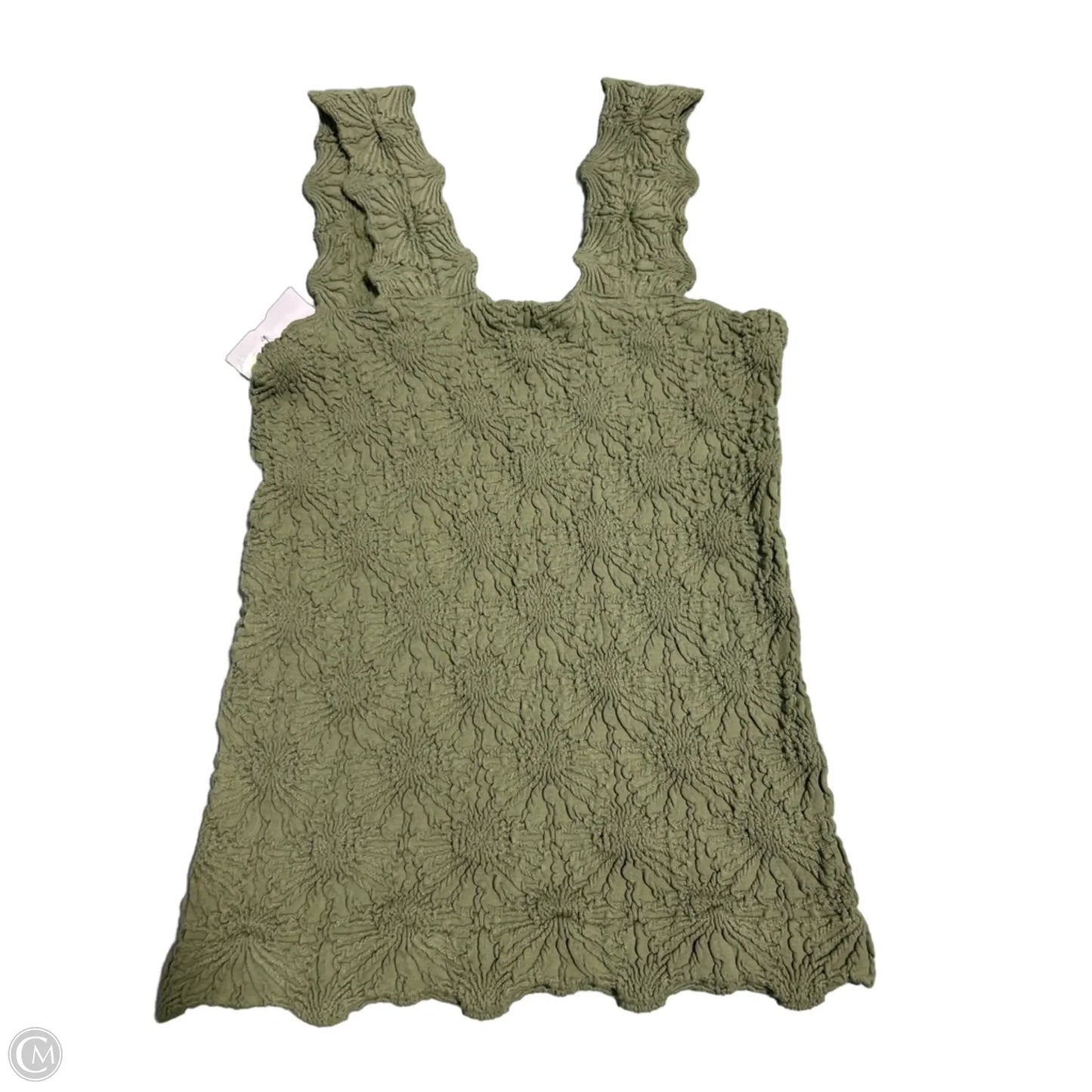 Tank Top By Cme In Green, Size: L