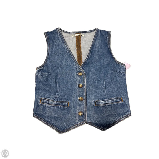 Top Sleeveless By Abercrombie And Fitch In Blue, Size: Xs