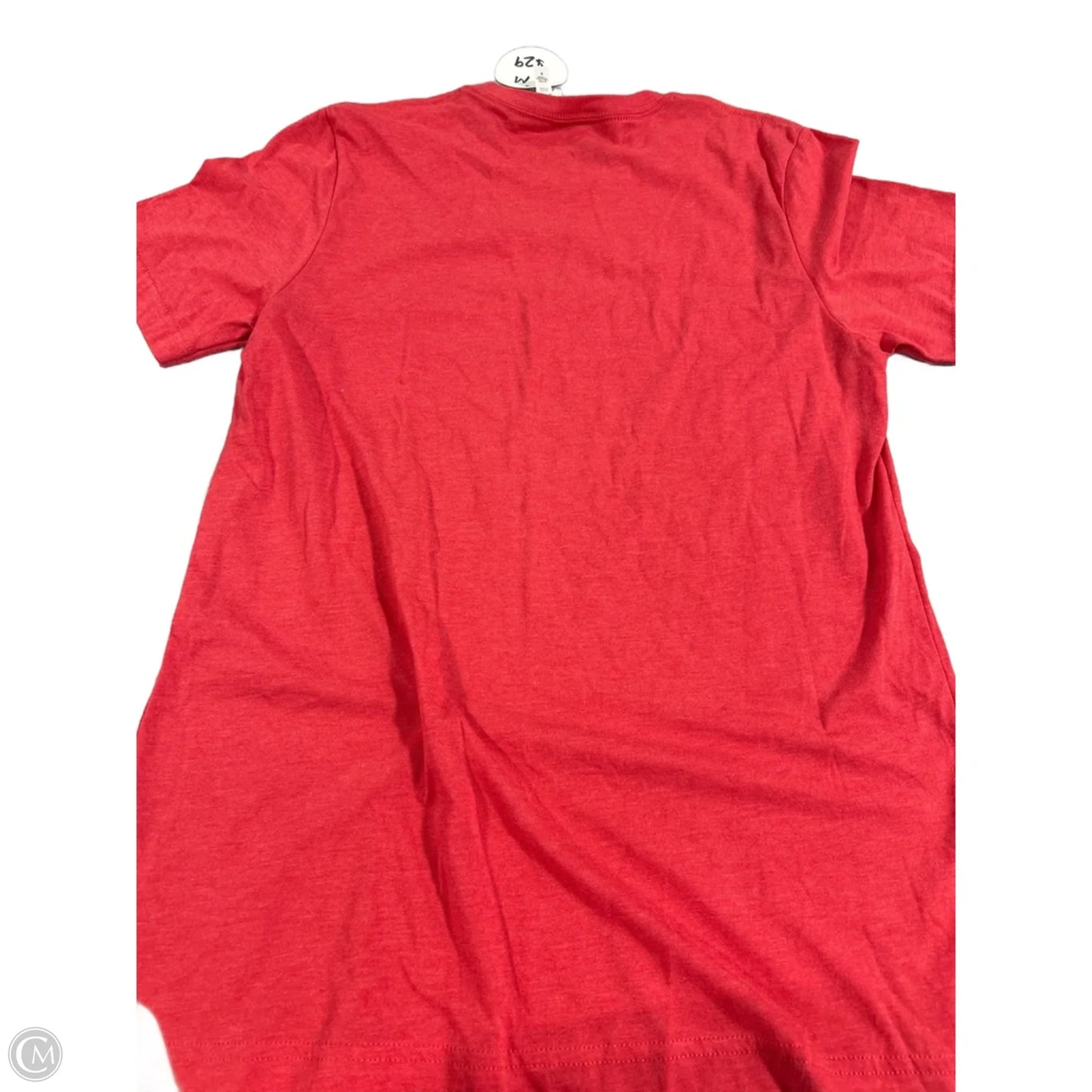 Top Short Sleeve Basic By Bella + Canvas In Red, Size: M