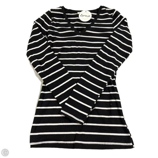 Top Long Sleeve Basic By Heart & Hips In Striped Pattern, Size: S