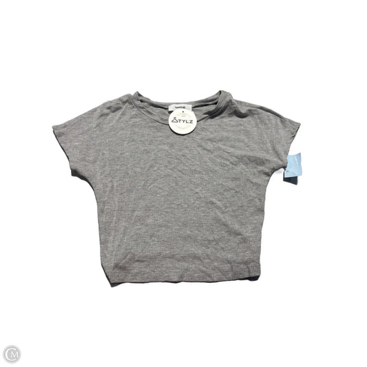 Top Short Sleeve Basic By Cme In Grey, Size: M