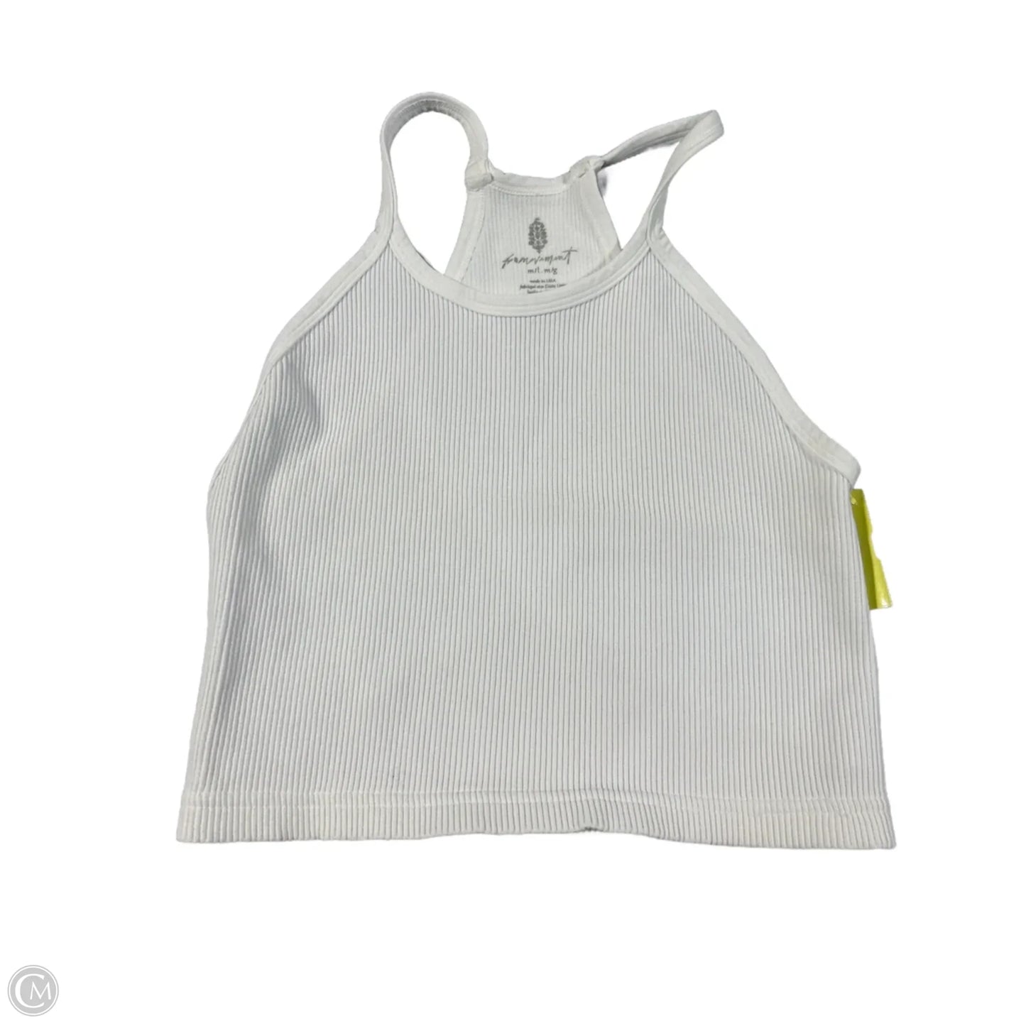 Tank Top By Free People In White, Size: M