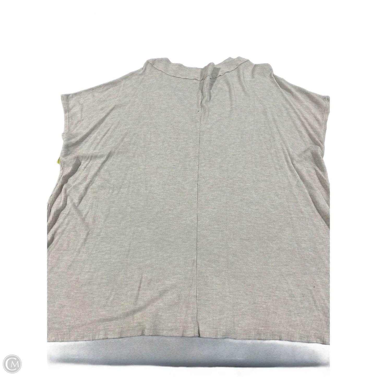 Top Short Sleeve By Pink Lily In Beige, Size: M