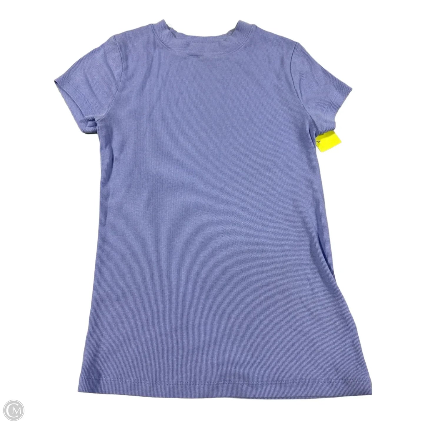 Top Short Sleeve Basic By A New Day In Purple, Size: S