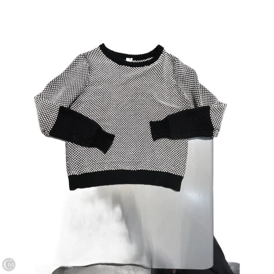 Sweater By Cmc In Black & White, Size: M