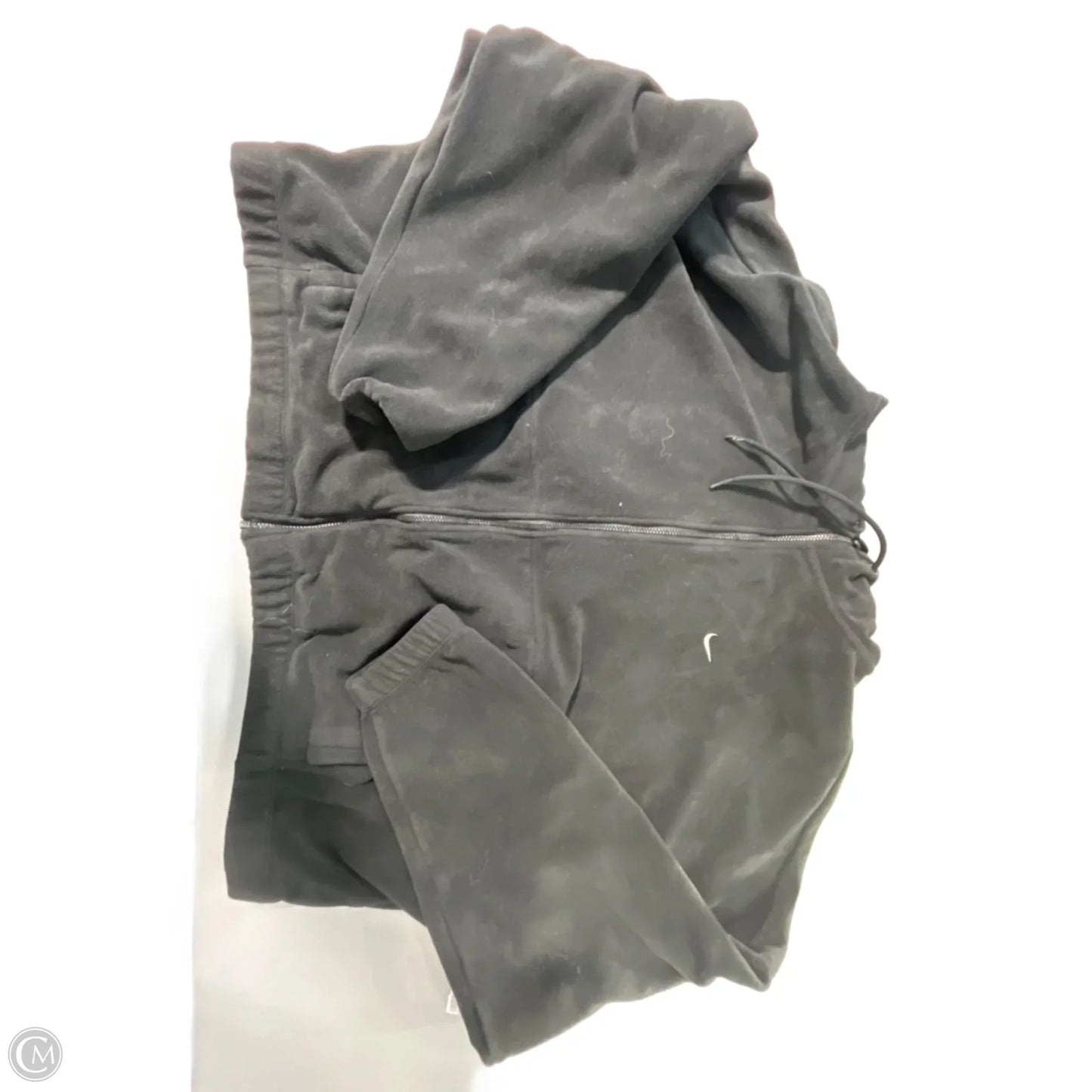 Jacket Fleece By Nike In Black, Size: Xxl