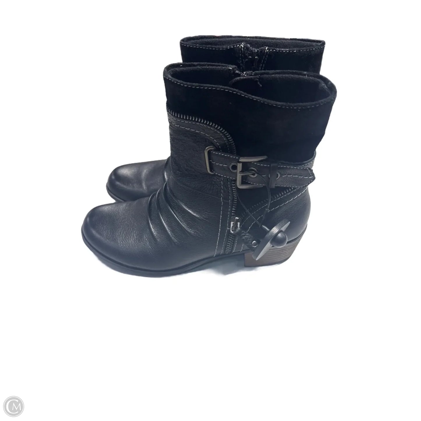 Boots Ankle Flats By Earth Origins In Black, Size: 9