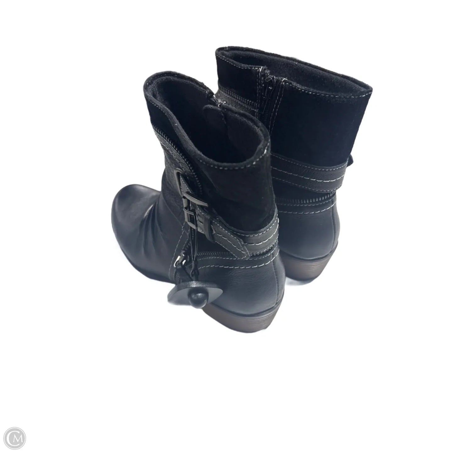 Boots Ankle Flats By Earth Origins In Black, Size: 9