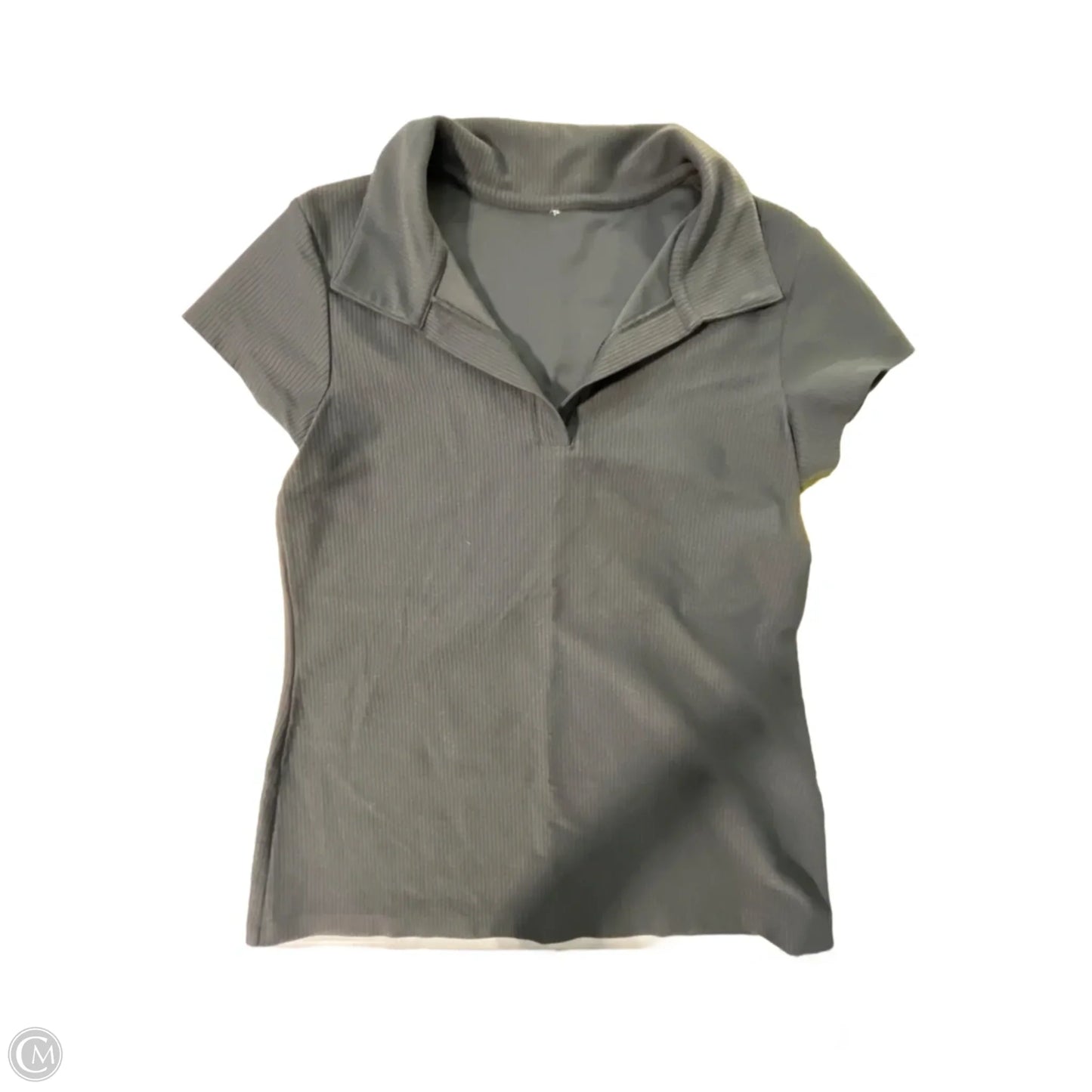 Athletic Top Short Sleeve By Calia In Black, Size: M