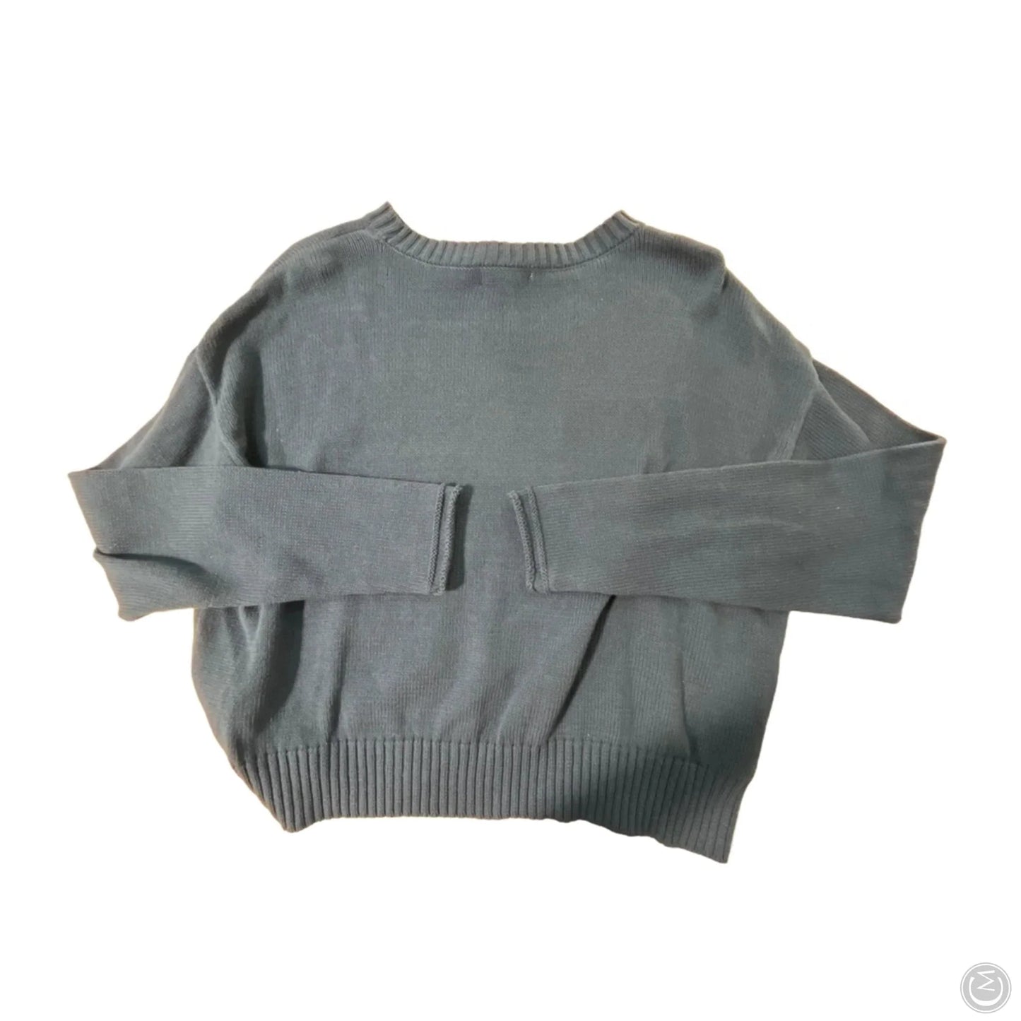Sweater By Z Supply In Blue & Cream, Size: S