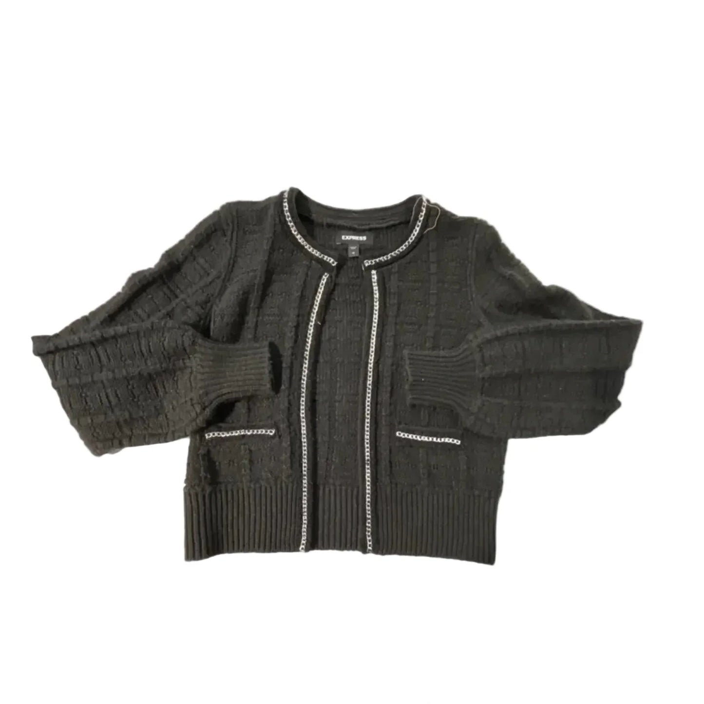 Sweater By Express In Black, Size: Xs