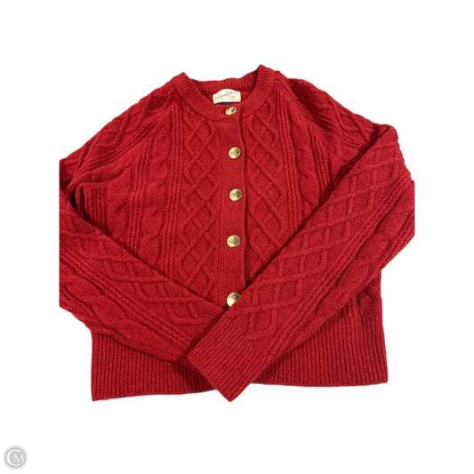 Sweater By Universal Thread In Red, Size: S