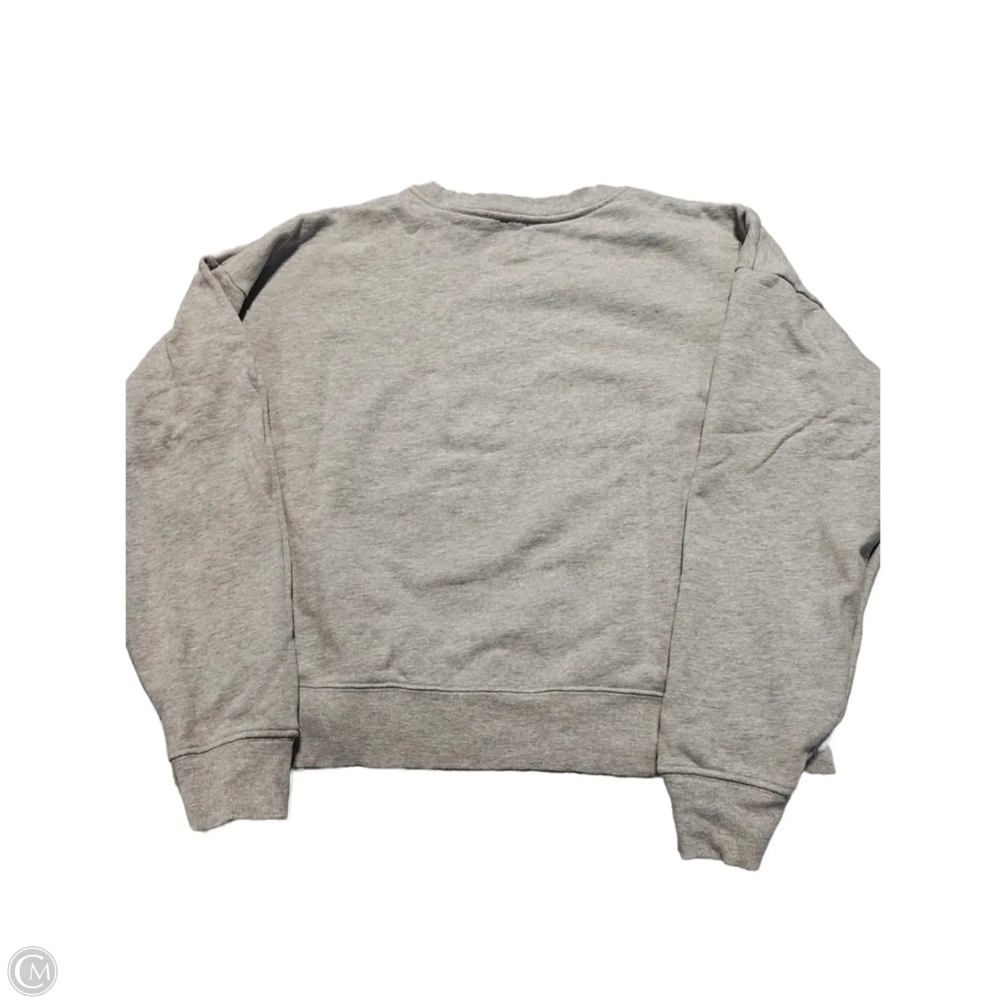 Sweatshirt Crewneck By Maeve In Grey, Size: M