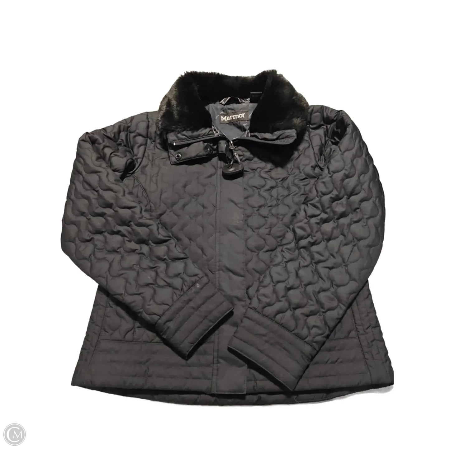 Coat Puffer & Quilted By Marmot In Black, Size: L