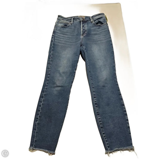 Jeans Cropped By Kut In Blue, Size: 10
