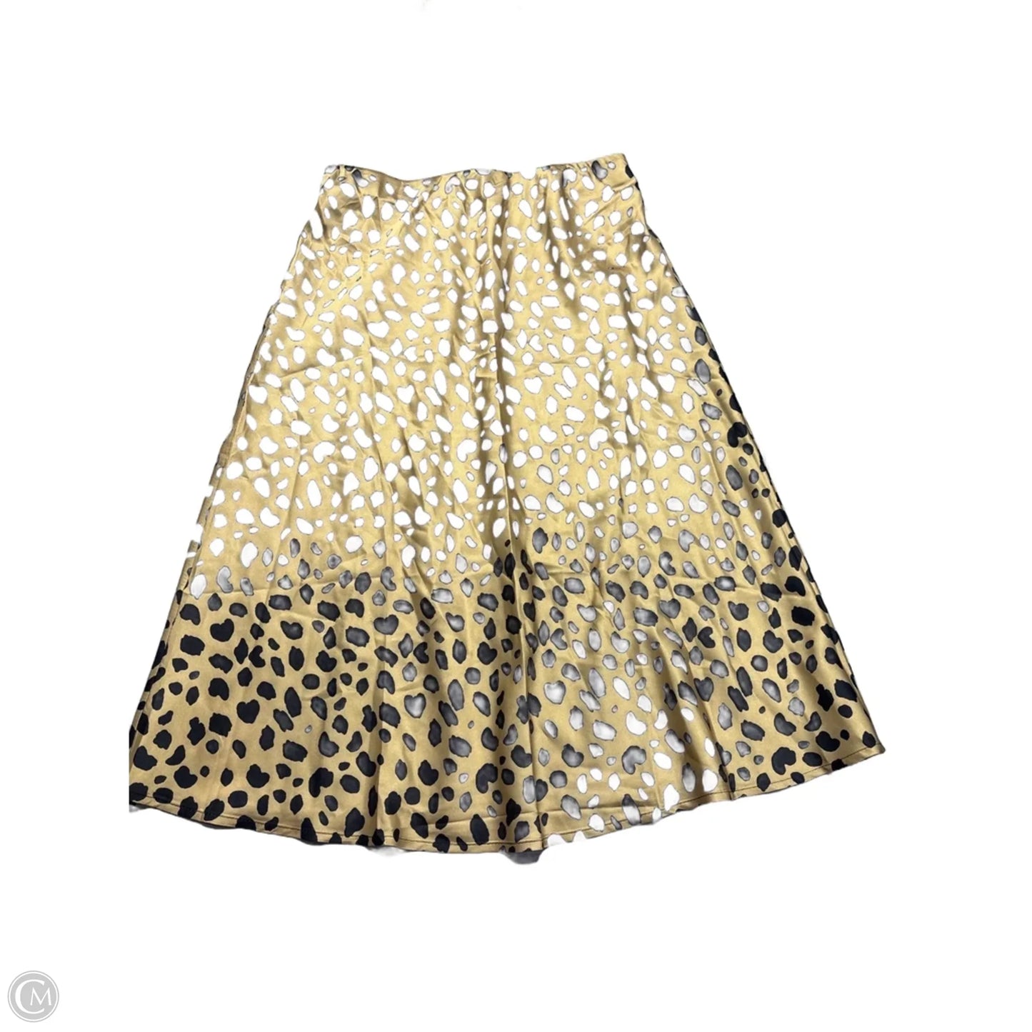 Skirt Midi By Cme In Animal Print, Size: M