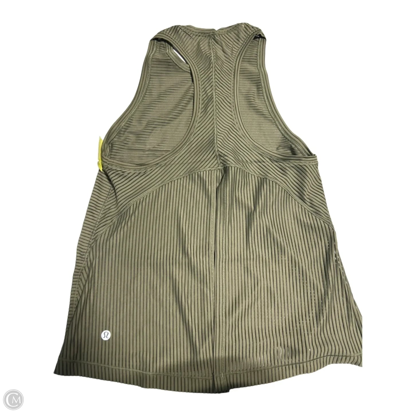 Athletic Tank Top By Lululemon In Green, Size: 4