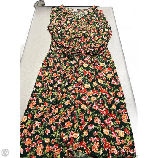 Dress Party Long By Leith In Floral Print, Size: 3x
