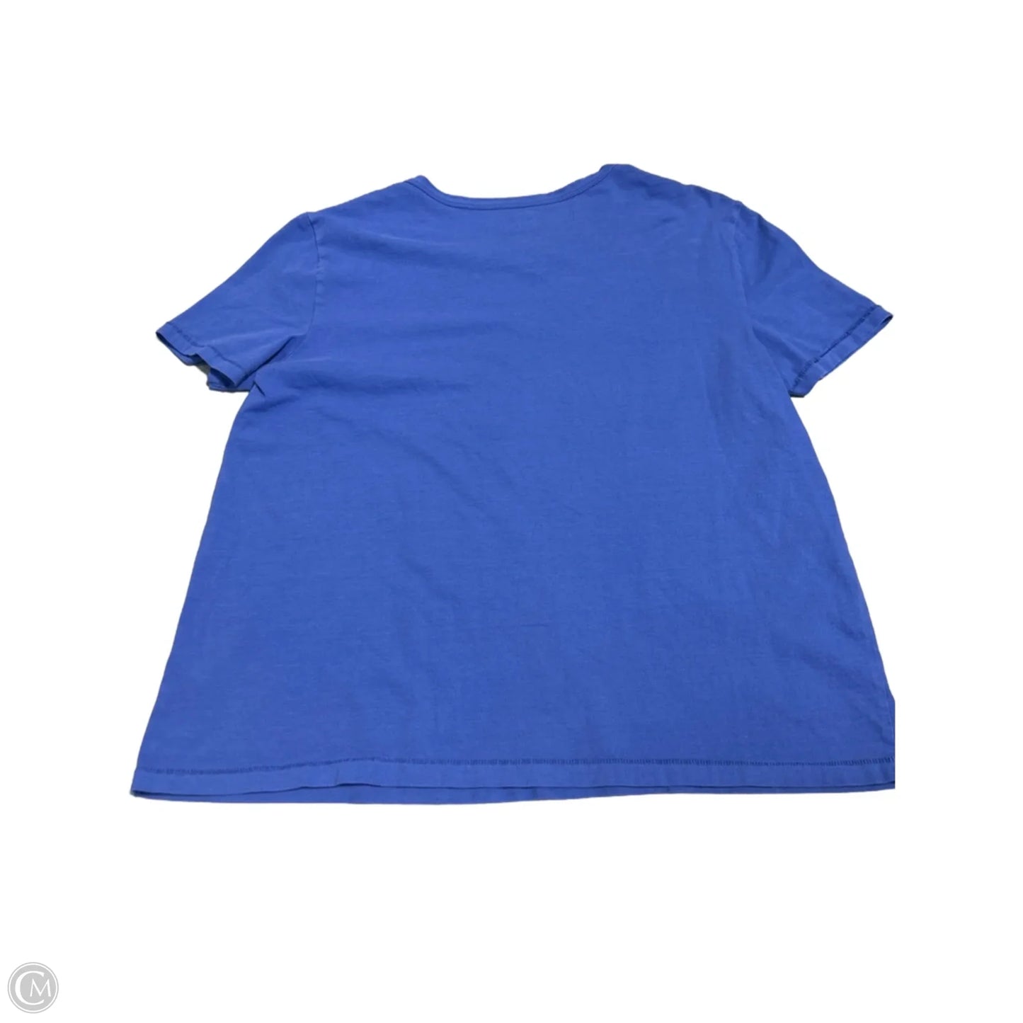 Top Short Sleeve By Gap In Blue, Size: L