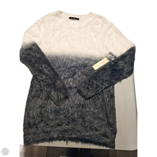 Sweater By Doe & Rae In Grey & White, Size: L