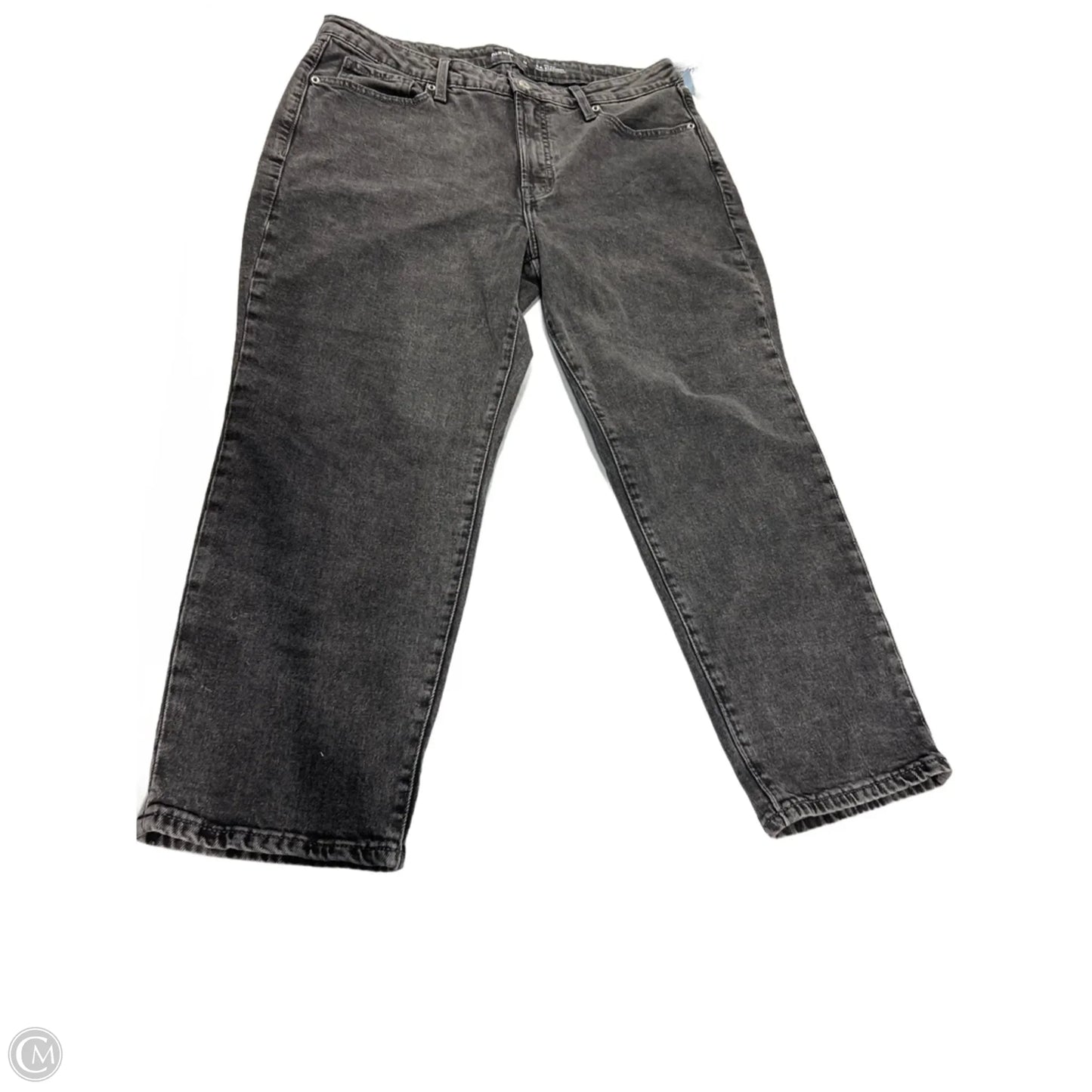 Jeans Straight By Old Navy In Black, Size: 14l
