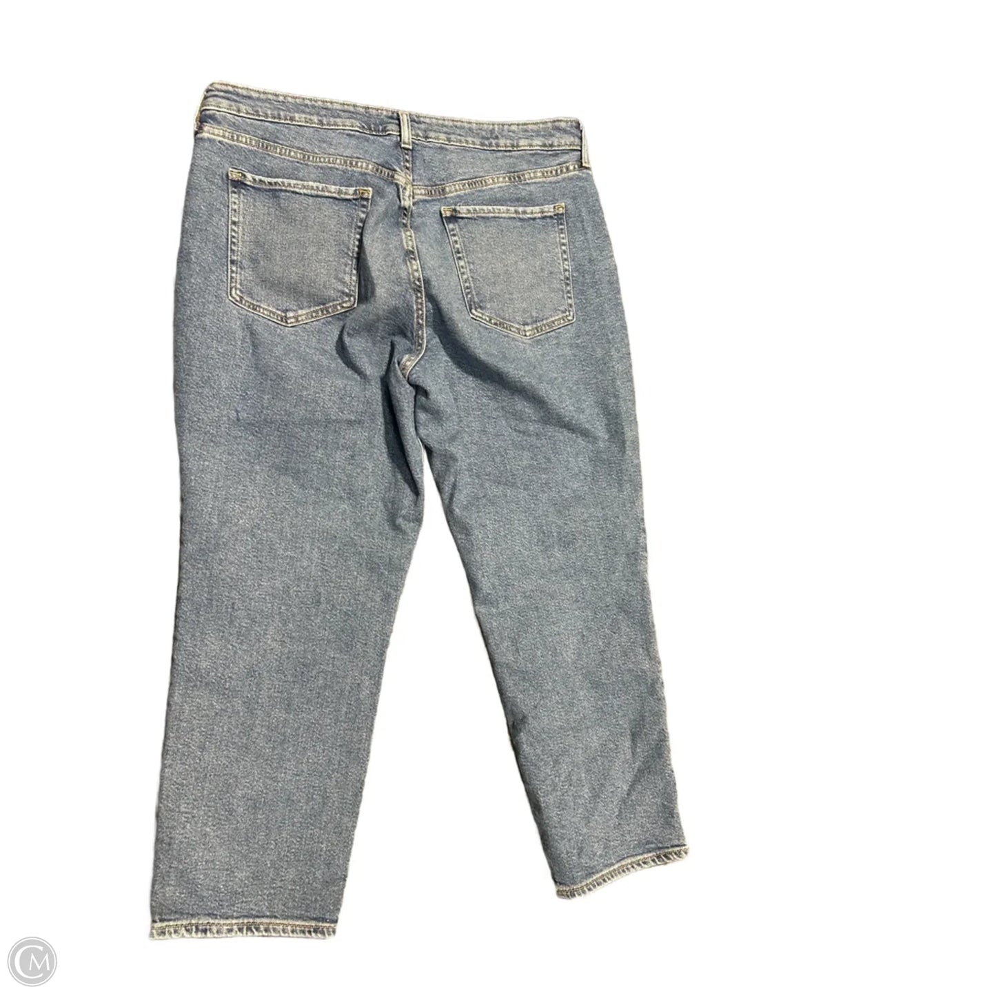 Jeans Straight By Old Navy In Blue, Size: 16