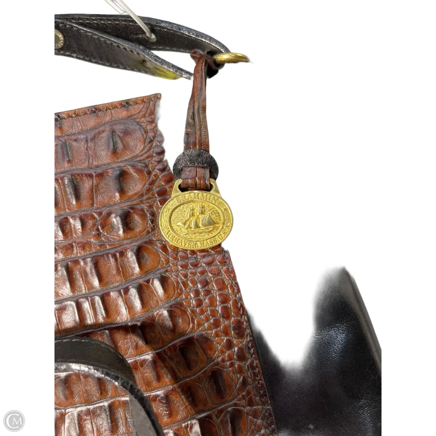 Handbag Designer By Brahmin, Size: Small