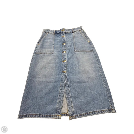 Skirt Designer By Michael Kors In Blue, Size: 10