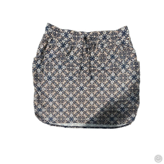 Skirt Mini & Short By Renee C In Blue & Orange, Size: S