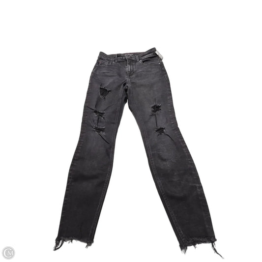 Jeans Skinny By Edgely In Black, Size: 6p