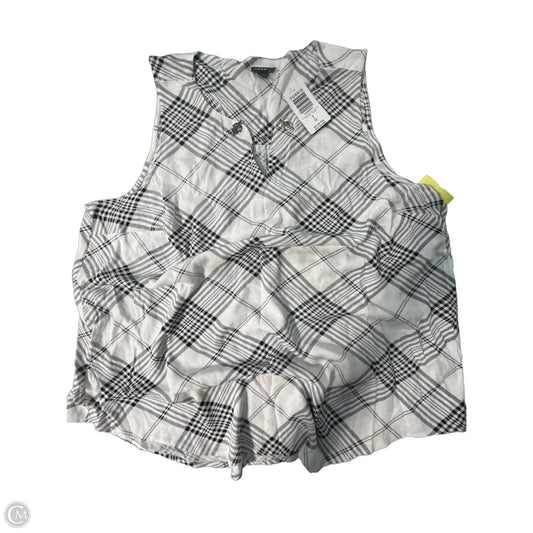 Tank Top By Torrid In Black & White, Size: 0x