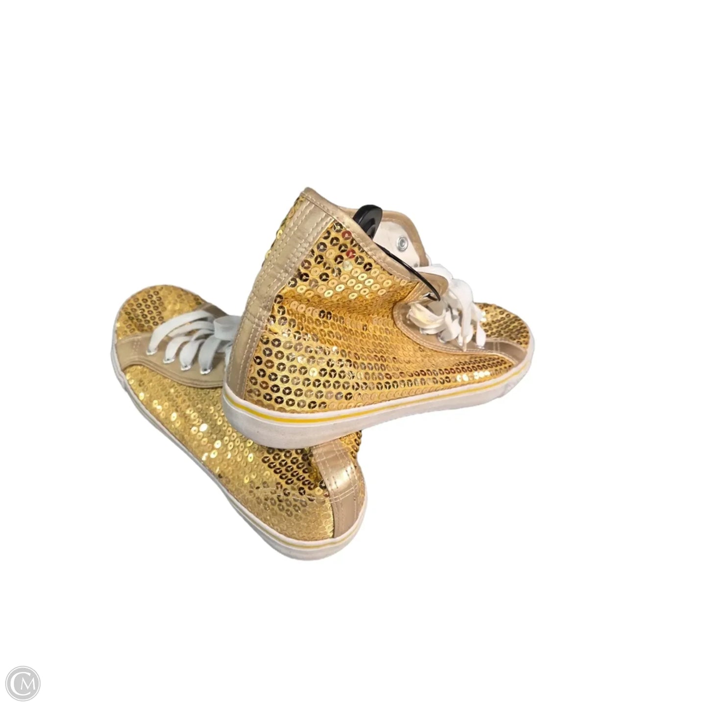 Shoes Sneakers By Cmf In Gold, Size: 10