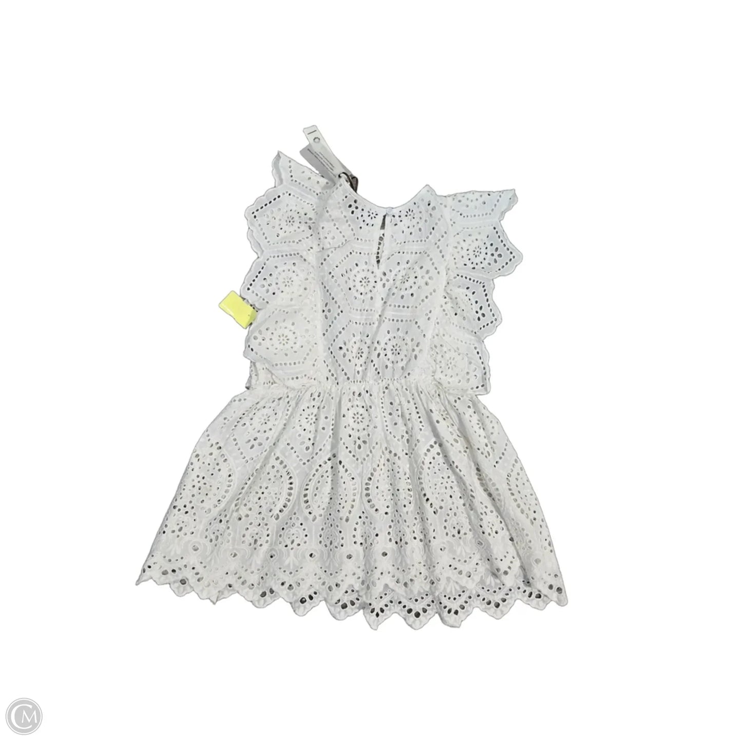 Top Short Sleeve By Solitaire In White, Size: M