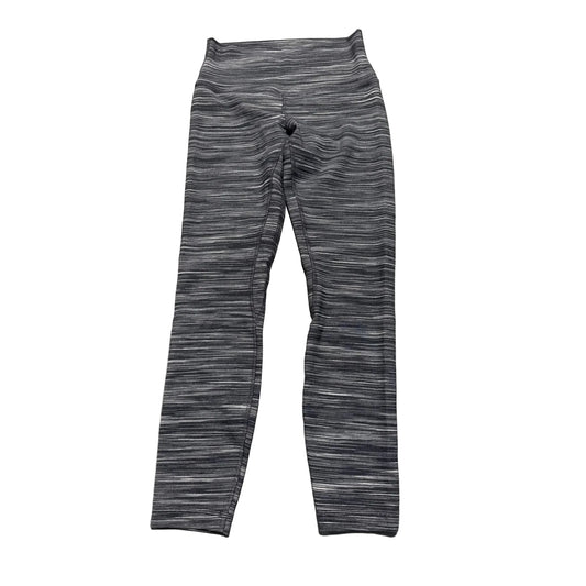 Athletic Leggings By Lululemon In Black & White, Size: 6