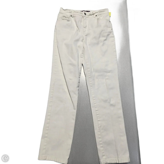 Jeans Skinny By Gloria Vanderbilt In White, Size: 6