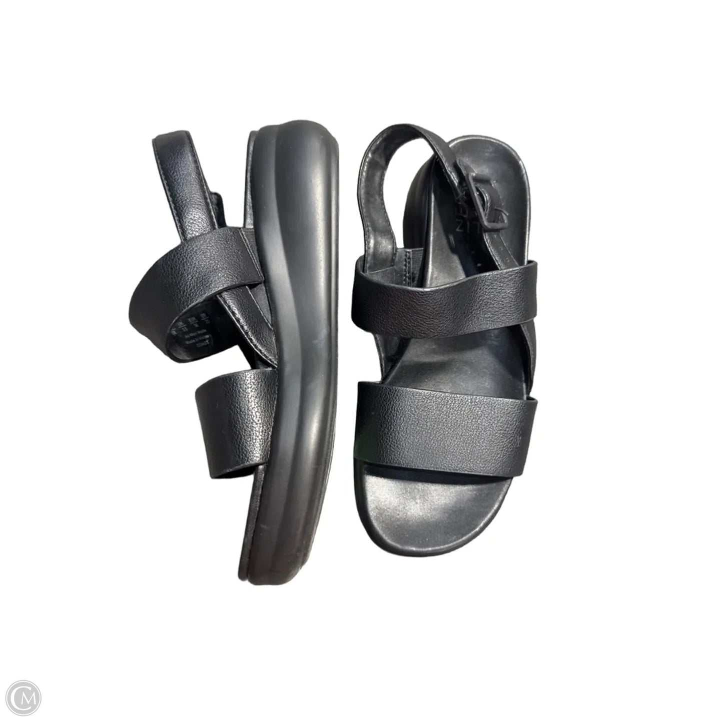 Sandals Flats By Naturalizer In Black, Size: 6